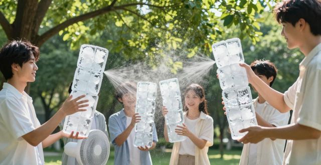 大冰块降温方法_徐州夏季防暑降温大冰块_大冰块户外活动使用时长